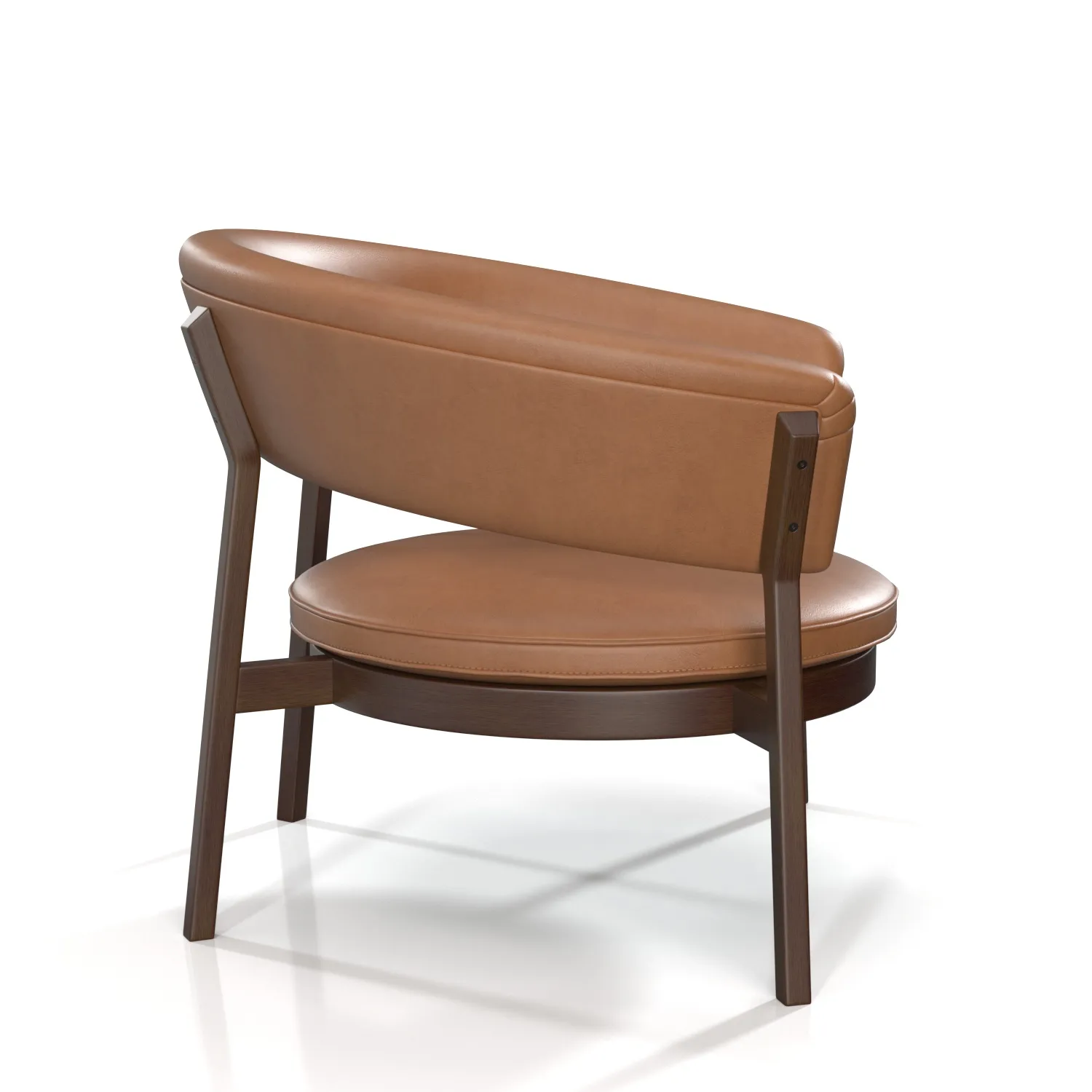 Poltrona Trecentosessanta 1958 Armchair PBR 3D Model_03